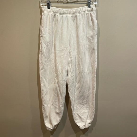 PacSun Cream Sweatpants Joggers - Picture 2 of 7